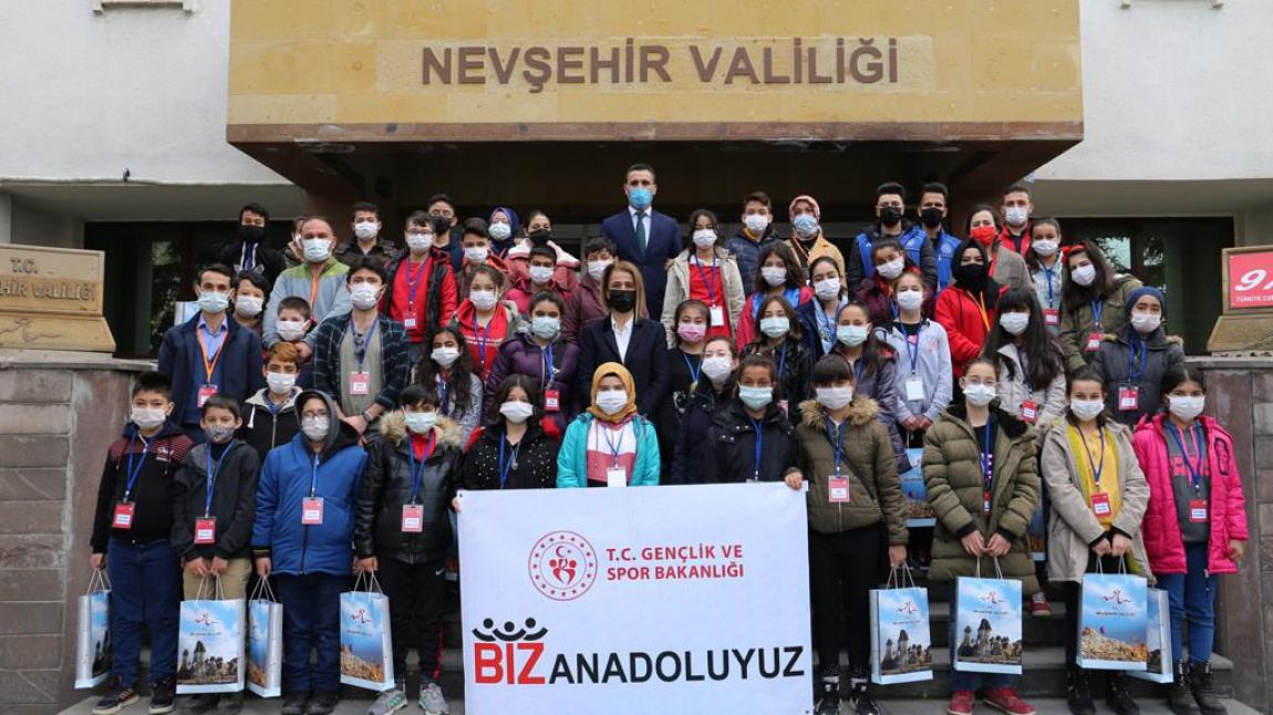 Gençlik ve Spor Bakanlığının Biz Anadoluyuz Projesi Kapsamında Nevşehir Gezisi