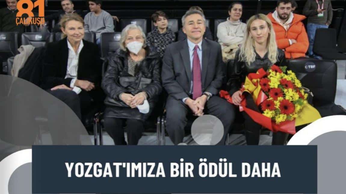 Nimet Öğretmenimizin Osman Solakoğlu Basketbolla Topluma Hizmet Ödülü Haberi 81 Çalıkuşu Dergisinde 